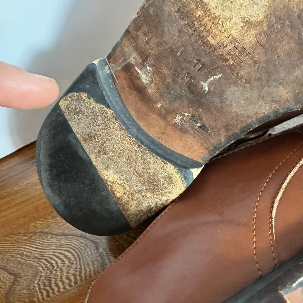 Donald J. Pliner Rich Brown Leather Oxfords Shoes